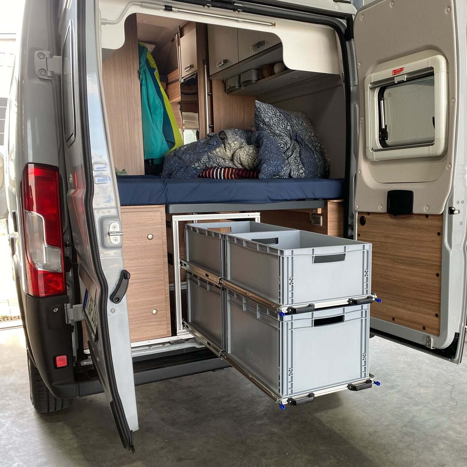 Heckauszug Camper Kastenwagen 2 Etagen Weinsberg Carabus Eurboxstandard CamperXL