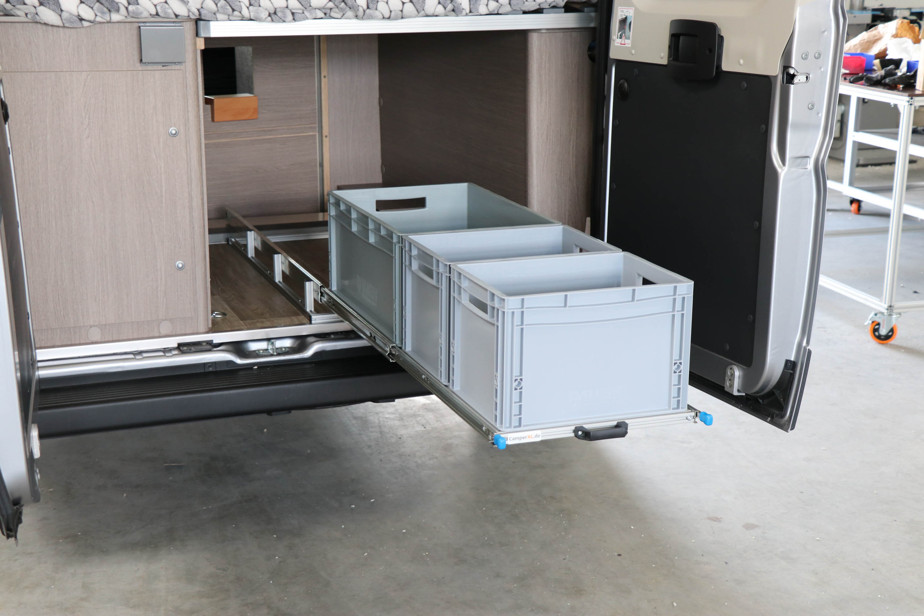 Heckauszug Camper Kastenwagen Standard 900mm x 400mm