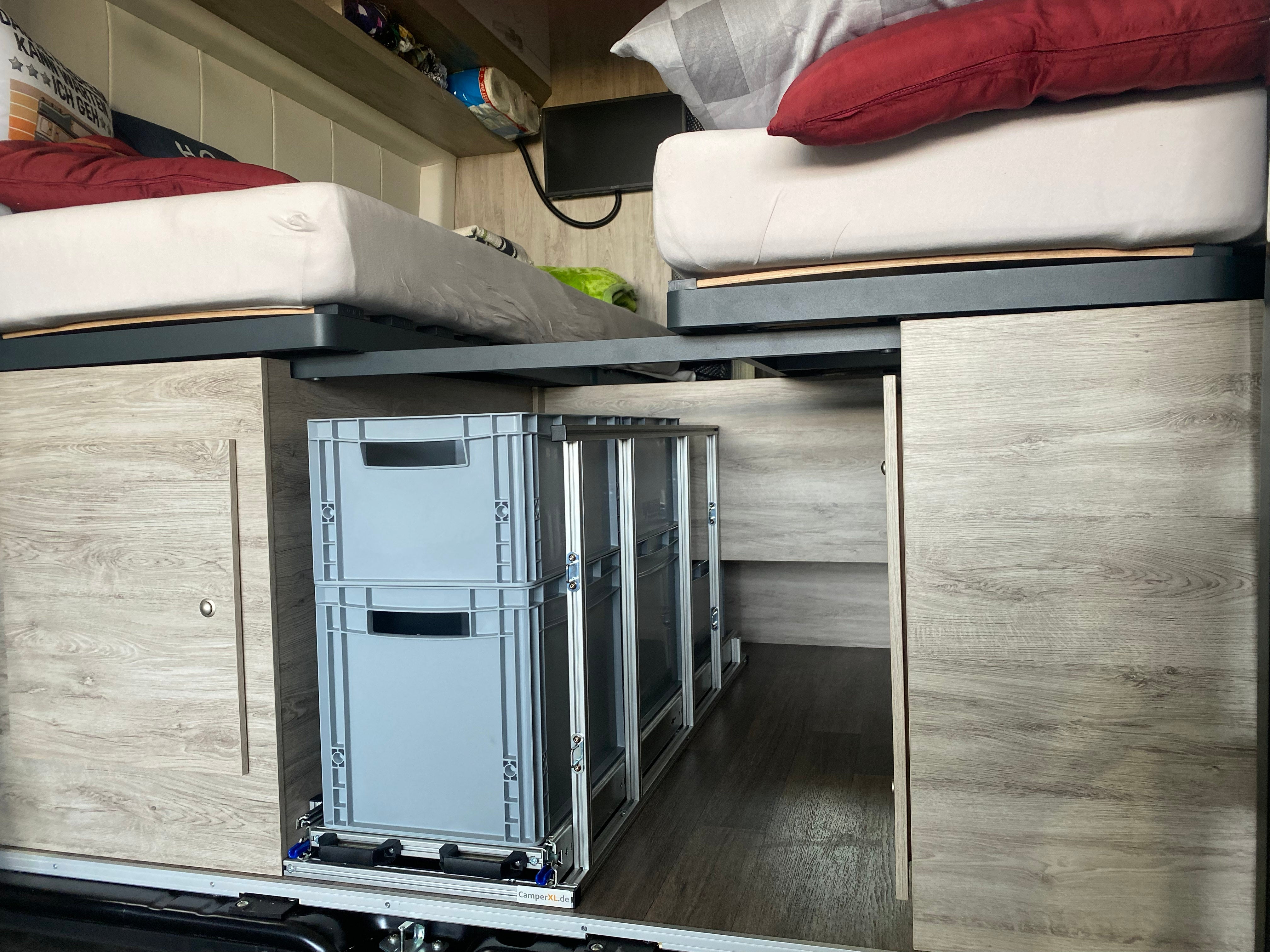 Heckauszug Camper Kastenwagen Standard 800mm x 600mm